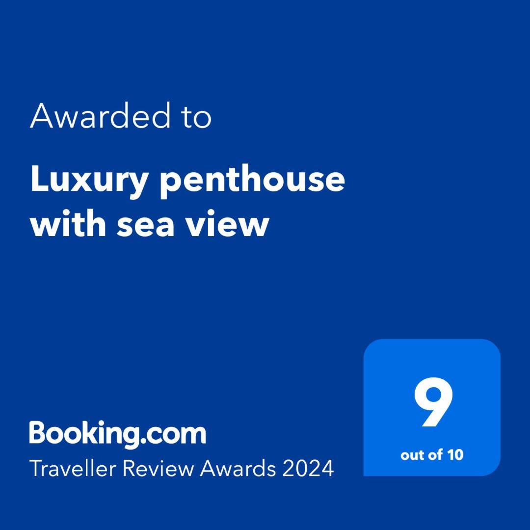 شقة Luxury Penthouse With Sea View هانيوتي المظهر الخارجي الصورة